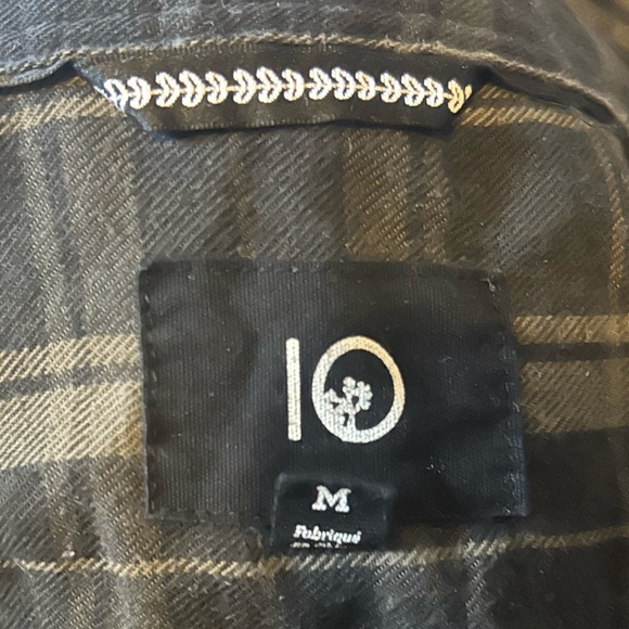 Green and grey flannel medium - Picture 2 of 5